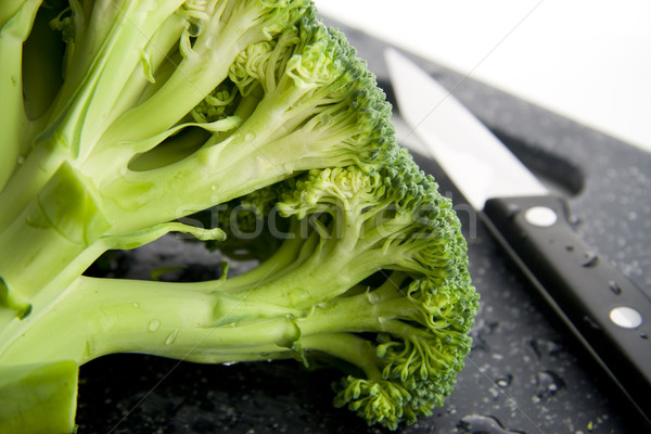 Brokuły żywności charakter zielone Sałatka jedzenie Zdjęcia stock © TheProphet