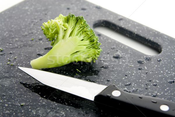 Tranche brocoli alimentaire nature vert salade [[stock_photo]] © TheProphet