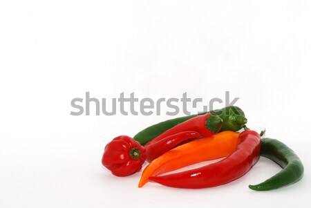 Unterschiedlich Chili scharf richtig heißen Stock foto © thomaseder