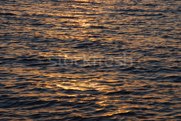 Sunrise Wellen Meer Sonne Sonnenuntergang Licht Stock foto © thomaseder