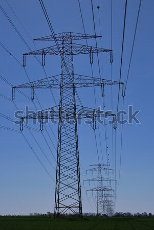 current series masts Stock photo © thomaseder