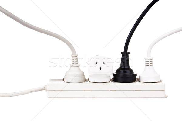 Power Cords Isolated Stock photo © THP