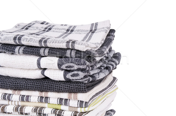 Tea Towels Isolated Stock photo © THP