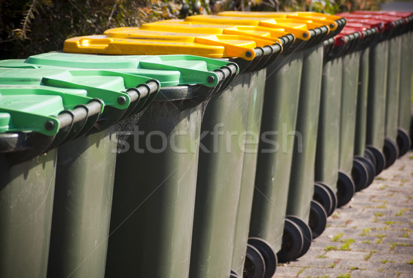 Stock photo: Wheelie Bins