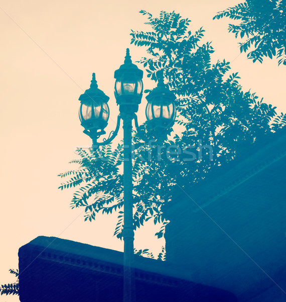 Street Lamp Reflection Stock photo © THP