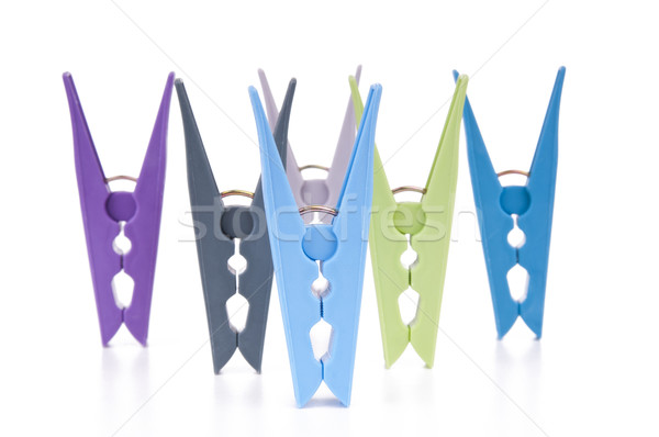 Pegs Isolated Stock photo © THP