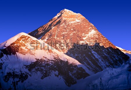 Himalaya montanas espectacular montana paisaje Monte Everest Foto stock © THP
