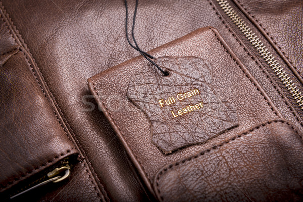 Leather Tag Stock photo © THP