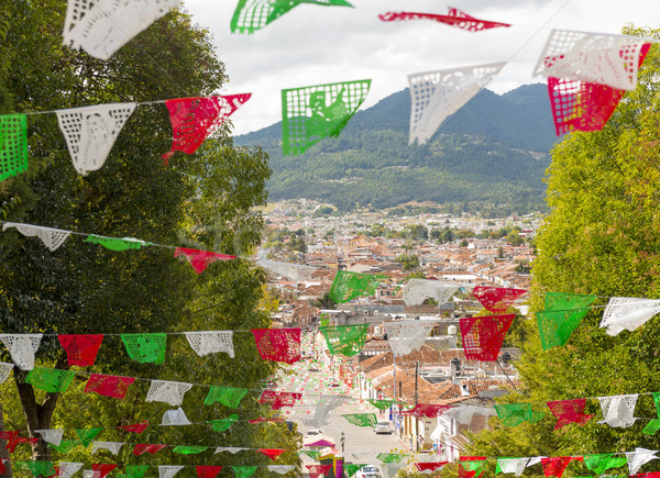 View Of San Cristobal de Las Casas Stock photo © THP
