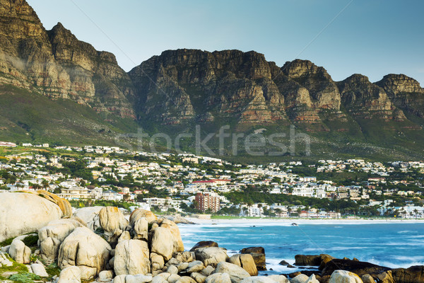 Cidade do Cabo África do Sul água natureza mar azul Foto stock © THP