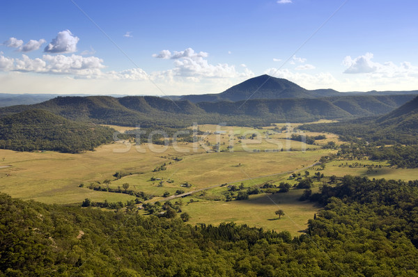 Verborgen vallei afstandsbediening land weg ontspannen Stockfoto © THP