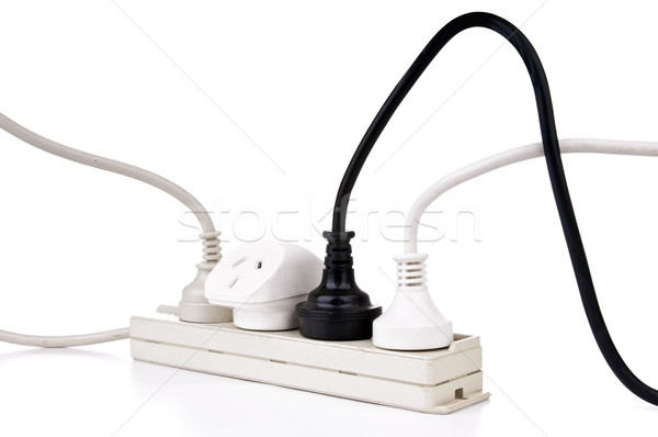 Power Cords Isolated Stock photo © THP