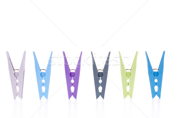 Pegs Isolated Stock photo © THP