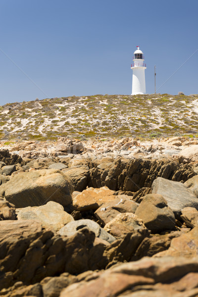 Lighthouse and Rocks Stock photo © THP