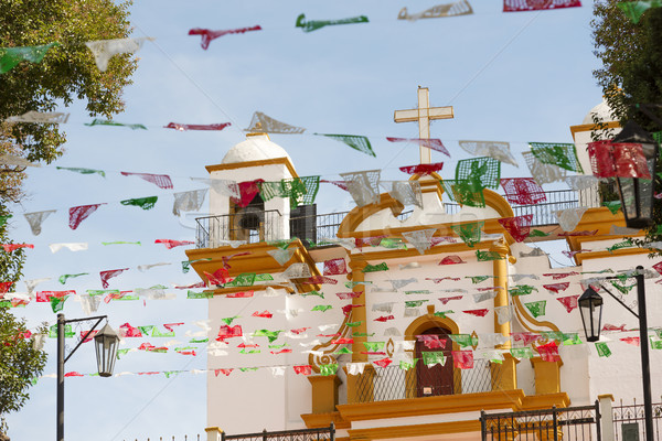Guadalupe Church In San Cristobal Chiapas Stock photo © THP