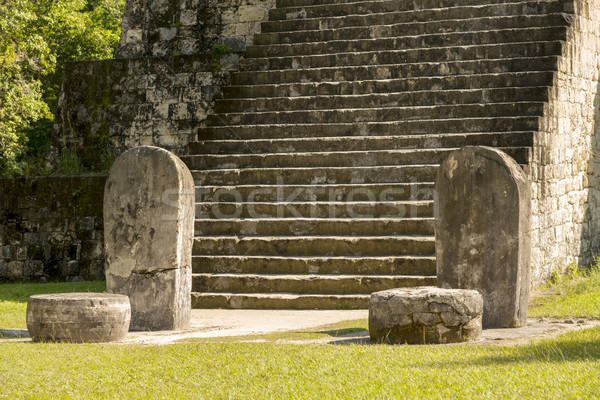Complexe ruines Guatemala pyramide nature Voyage [[stock_photo]] © THP