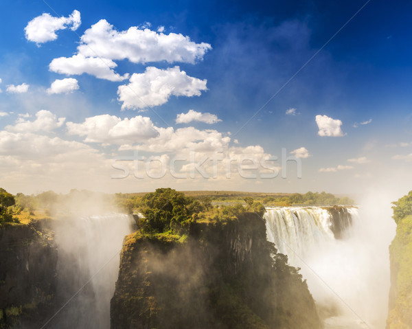 Afryki jeden siedem charakter krajobraz piękna Zdjęcia stock © THP