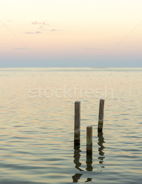 Minimalist Ocean Landscape Stock photo © THP