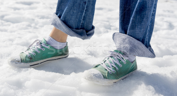 Snow Shoes Stock photo © THP