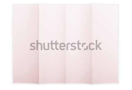 Pink Paper Folded Stock photo © THP