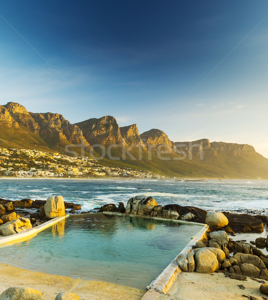 Twelve Apostles at Sunset  Stock photo © THP