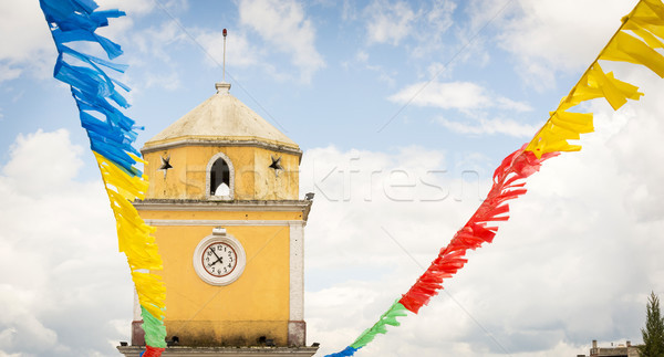 San juan cloche tour carré [[stock_photo]] © THP