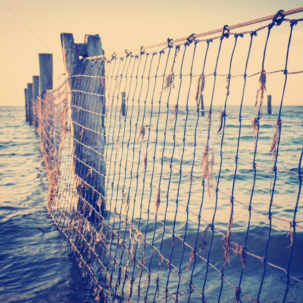 Seaside Nets Stock photo © THP