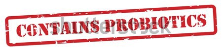 Probiotics Rubber Stamp Stock photo © THP