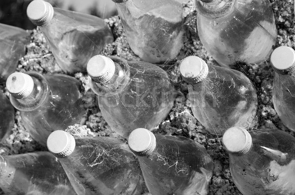 Old Glass Bottles Stock photo © THP