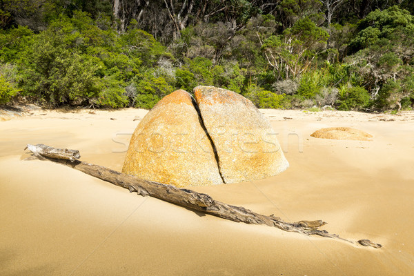Split Granite Rock Stock photo © THP