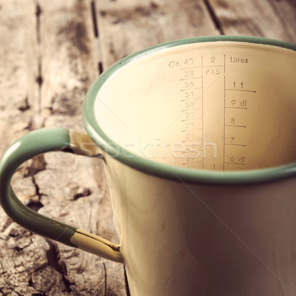 Vintage Measuring Jug Filtered Stock photo © THP