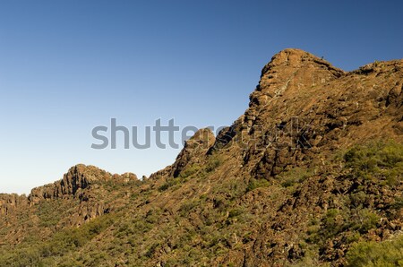 большой стены красный рок вверх форме Сток-фото © THP