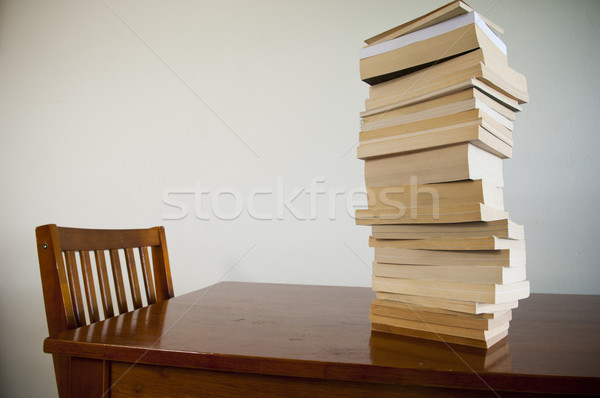 Books on Table Stock photo © THP