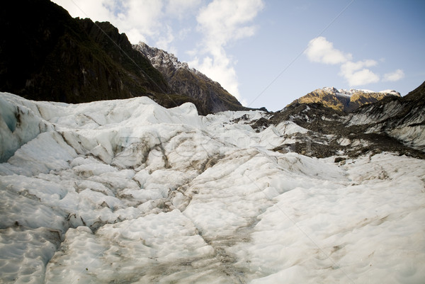 Glaciar rock nieve hielo luz viaje Foto stock © THP