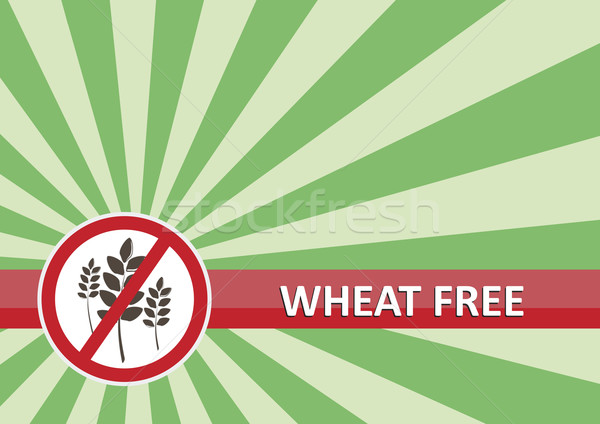 Wheat Free Banner Stock photo © THP