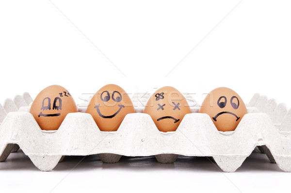 Egg Characters Stock photo © THP
