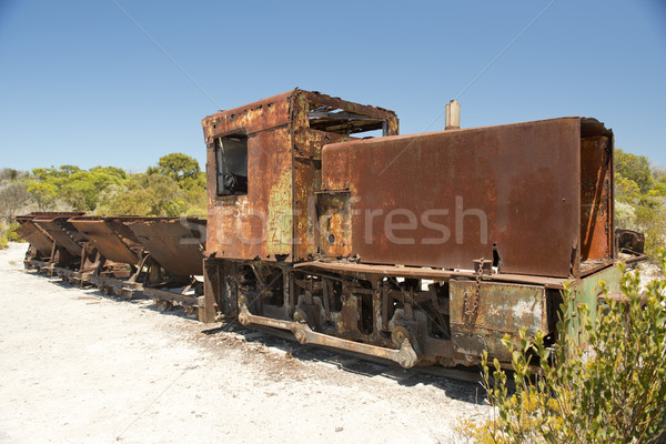 Rusty Train Stock photo © THP