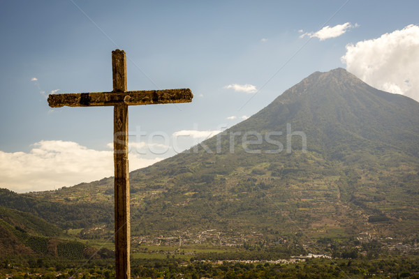 Stock photo: Cerro de la Cruz Antigua Guatemala