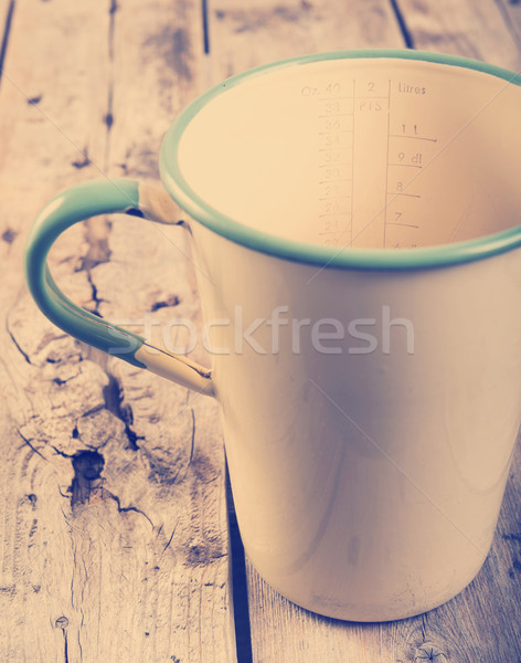 Vintage Measuring Jug Filtered Stock photo © THP