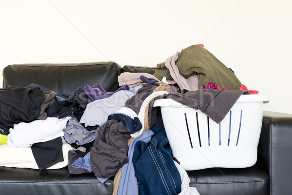 Pile of Washing Stock photo © THP