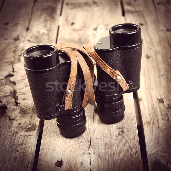 Old Binoculars Filtered Stock photo © THP