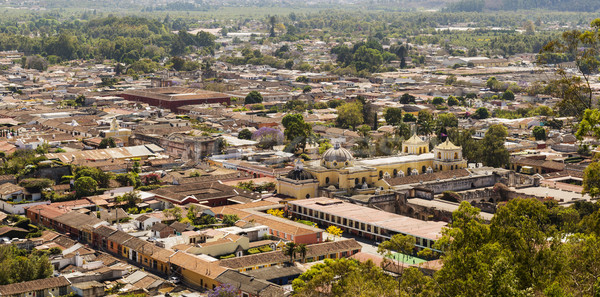 Guatemala central America oraş stradă Imagine de stoc © THP