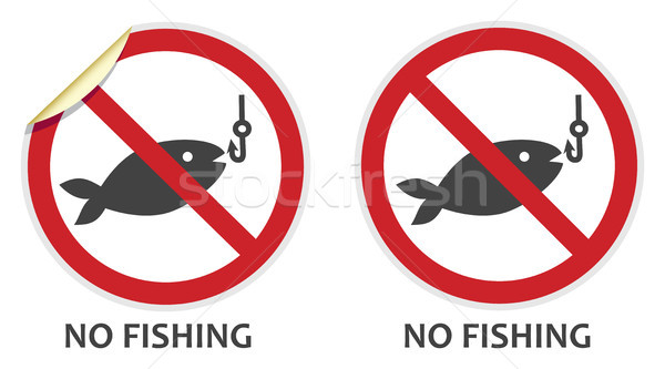 No Fishing Sign Stock photo © THP