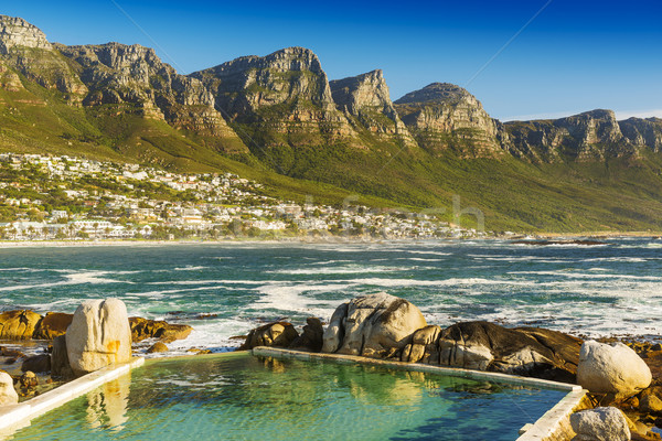 Camps Bay Ocean Pool Stock photo © THP