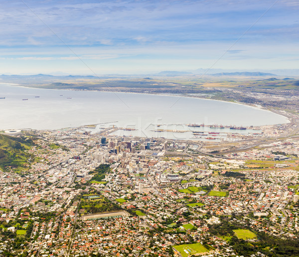 Foto stock: Cidade · do · Cabo · cidade · África · do · Sul · praia · paisagem