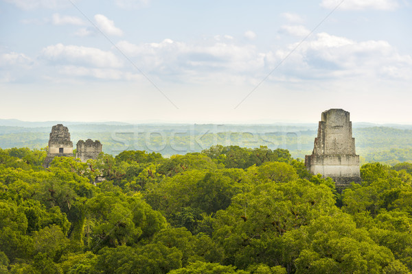 Parc Guatemala ruine junglă faimos Imagine de stoc © THP