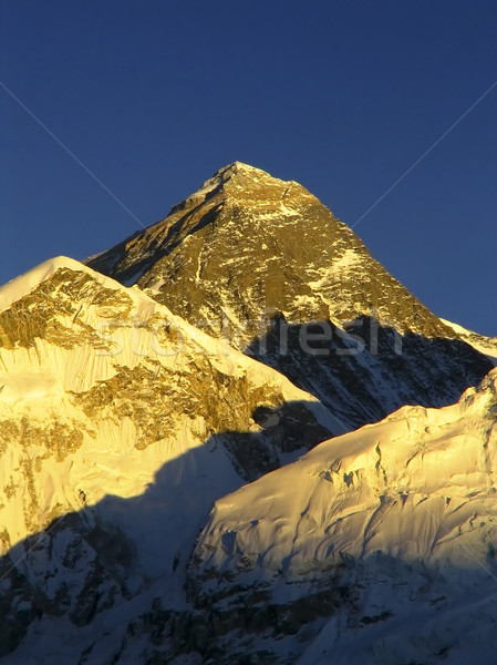 Everest puesta de sol montana himalaya Nepal Foto stock © THP