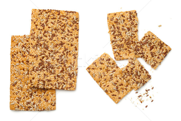 Crisp Bread with Linseed, Sesame and Sunflower Seed Stock photo © ThreeArt