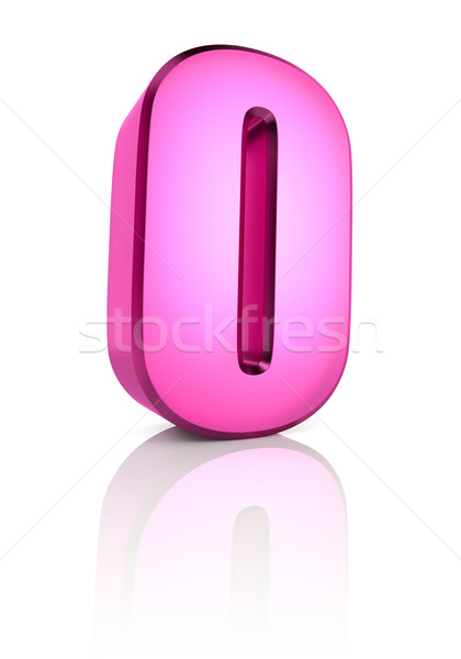 Pink Letter O Stock photo © ThreeArt