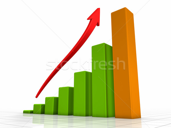 Growth Chart Stock photo © ThreeArt